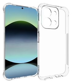 Xiaomi Redmi 15C Hoesje Schokbestendig en Dun TPU Back Cover Transparant