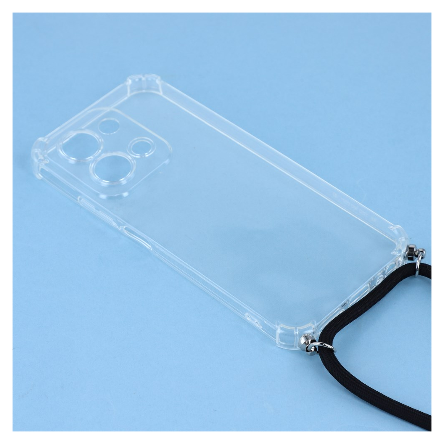 Xiaomi Redmi 15C Hoesje met Koord Schokbestendig TPU Transparant afbeelding 7