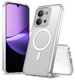 Xiaomi Redmi 15C Hoesje Hard Back Cover met MagSafe Transparant afbeelding