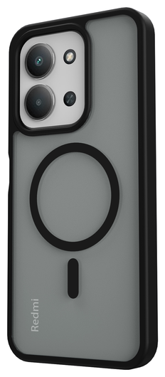 Xiaomi Redmi 15C Hoesje met MagSafe Back Cover Matte Zwart afbeelding 5