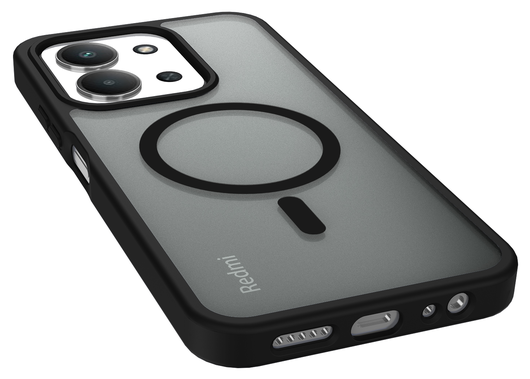 Xiaomi Redmi 15C Hoesje met MagSafe Back Cover Matte Zwart afbeelding 9