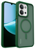 Xiaomi Redmi 15C Hoesje met MagSafe Back Cover Matte Groen afbeelding 8