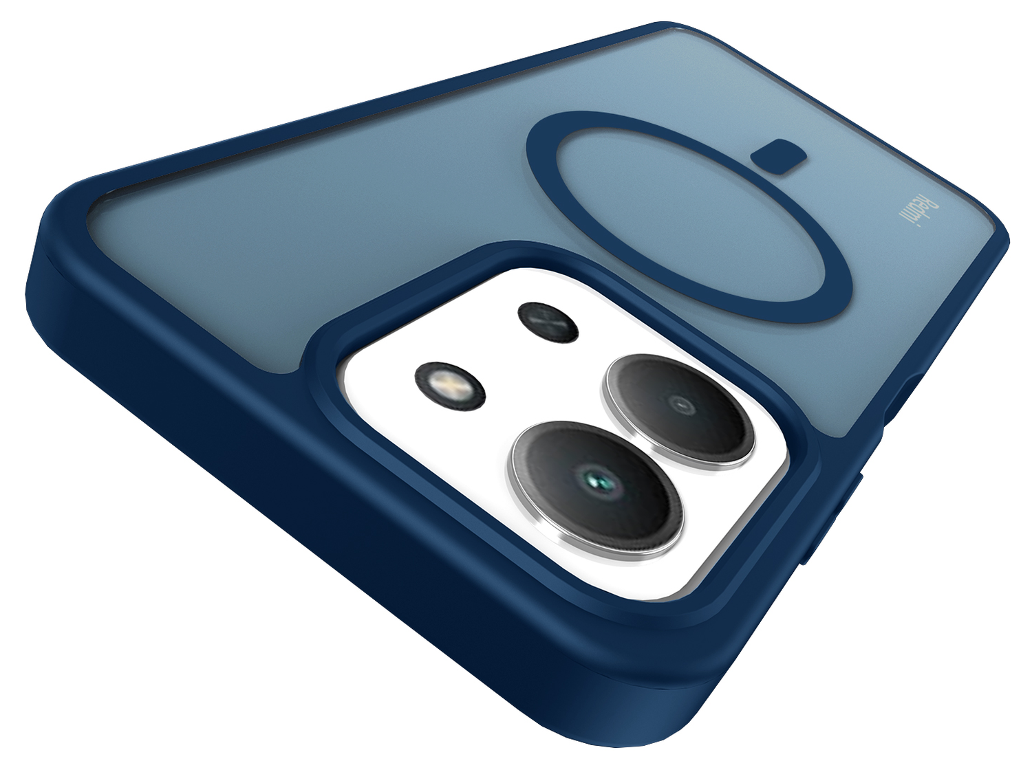 Xiaomi Redmi 15C Hoesje met MagSafe Back Cover Matte Blauw afbeelding 9