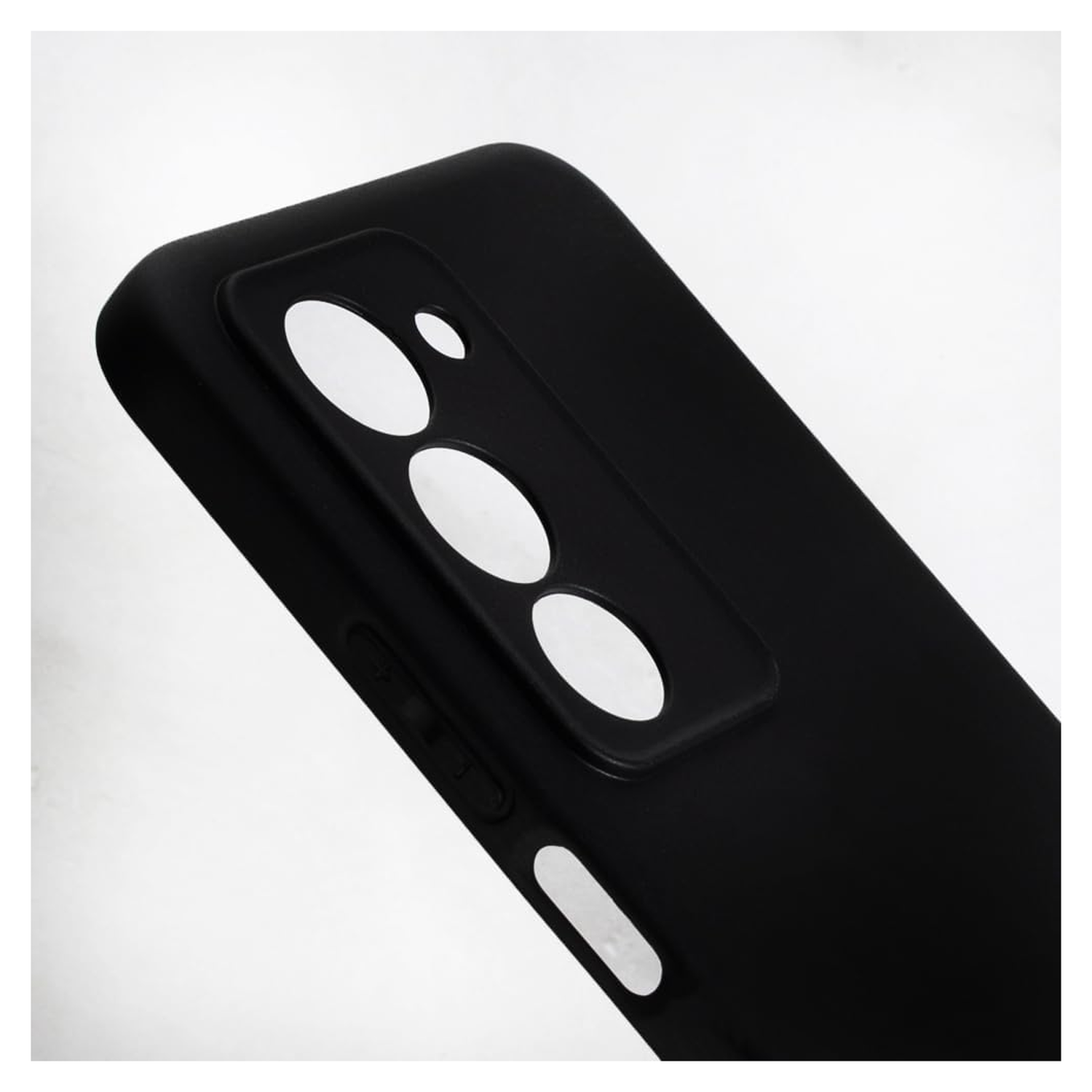 Xiaomi Redmi 15 (5G) Hoesje Dun TPU Back Cover Matte Zwart afbeelding 5