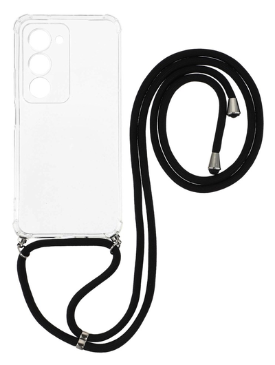 Xiaomi Redmi 15 (5G) Hoesje met Koord Schokbestendig TPU Transparant afbeelding 1