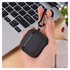 Apple AirPods 4 Hoesje TPU met Haak Carbon Zwart afbeelding 2