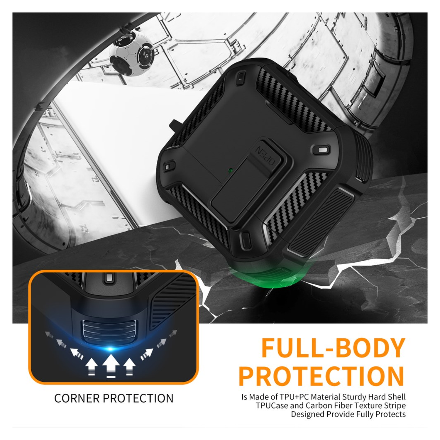 Apple AirPods 4 Hoesje TPU met Haak Hoes MagSafe Wit Roze afbeelding 8