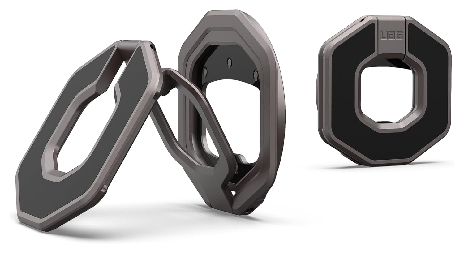 UAG Monarch Mag2 Ring Standaard en Houder voor Telefoons Gunmetal afbeelding 1