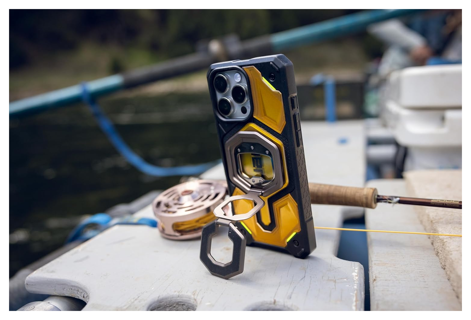UAG Monarch Mag2 Ring Standaard en Houder voor Telefoons Gunmetal afbeelding 2