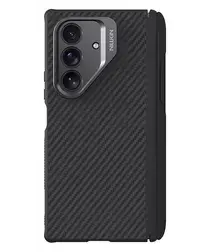 Nillkin CarboProp Samsung Z Fold 7 Hoesje MagSafe Back Cover met S-Pen Zwart afbeelding