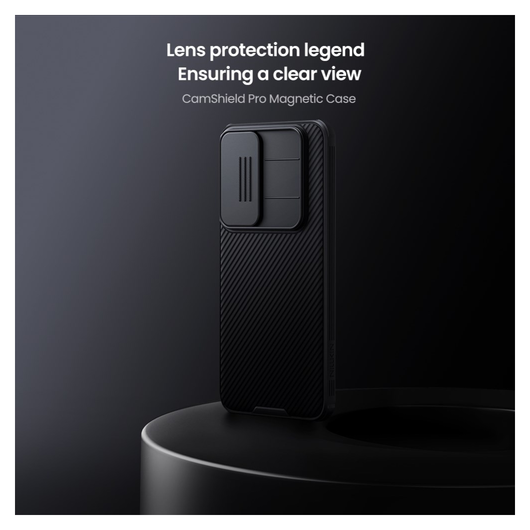 Nillkin CamShield MagSafe Samsung Galaxy S25 FE Hoesje Camera Slider Zwart afbeelding 3