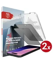 Rosso iPhone 16 Privacy Glass met Installatietray Dust Removal (2-Pack) afbeelding