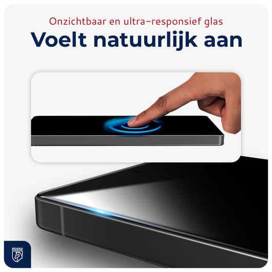 Rosso iPhone 16 Pro Privacy Glass met Installatietray Dust Removal (2-Pack) afbeelding 10