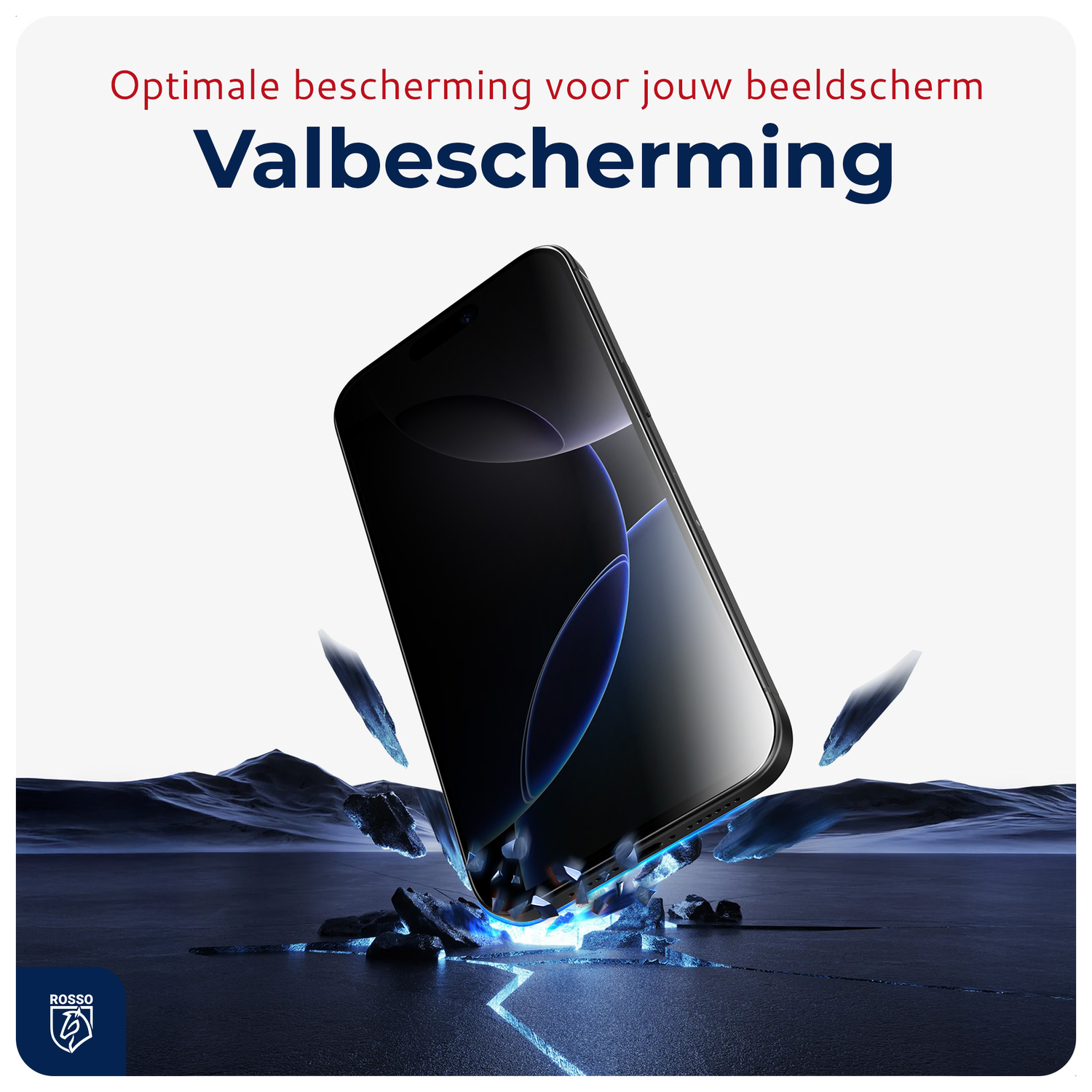 Rosso iPhone 16 Pro Max Privacy Glass met Installatietray Dust Removal (2-Pack) afbeelding 5