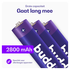 Buddi Oplaadbare AA Batterijen 2.800 mAh 1.2V 100 Stuks afbeelding 3