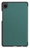 Samsung Galaxy Tab A11 Hoes Tri-Fold Book Case met Standaard Groen afbeelding 2