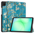 Samsung Galaxy Tab A11 Hoes Tri-Fold Book Case met Standaard Blossom