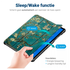 Samsung Galaxy Tab A11 Hoes Tri-Fold Book Case met Standaard Blossom afbeelding 4