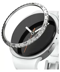 Ringke Bezel Styling - Galaxy Watch 8 44MM - Randbeschermer - Zilver afbeelding