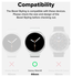 Ringke Bezel Styling - Galaxy Watch 8 44MM - Randbeschermer - Zilver afbeelding 2