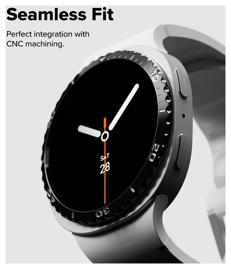 Ringke Bezel Styling - Galaxy Watch 8 44MM - Randbeschermer - Zwart afbeelding 5
