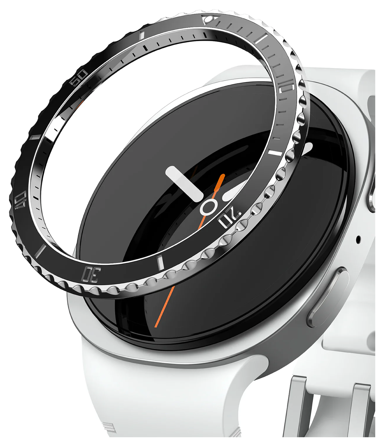 Ringke Bezel Styling - Galaxy Watch 8 44MM - Randbeschermer - Premium Zwart afbeelding 1