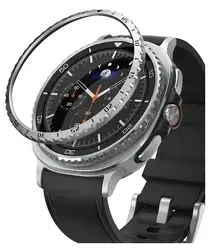 Ringke Bezel - Galaxy Watch 8 Classic 46MM - Randbeschermer - Zilver afbeelding