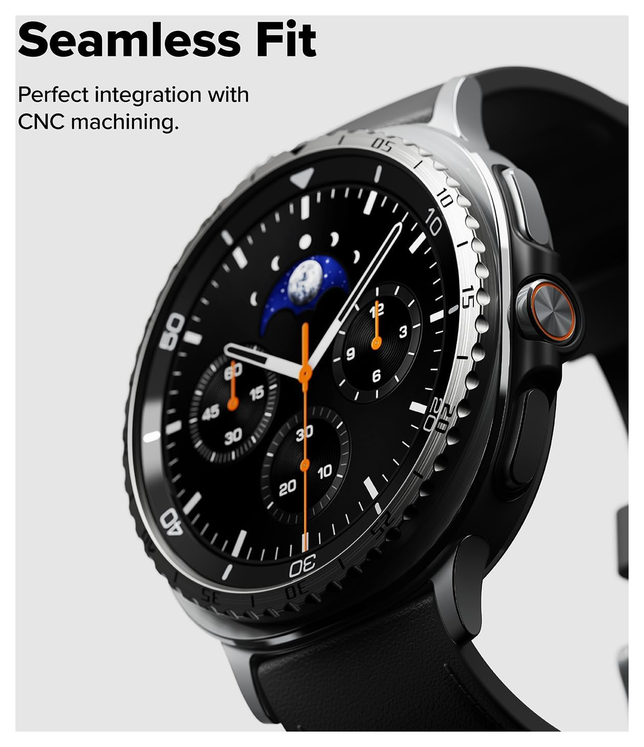 Ringke Bezel - Galaxy Watch 8 Classic 46MM - Randbeschermer - Zilver afbeelding 8