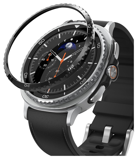 Ringke Bezel - Galaxy Watch 8 Classic 46MM - Randbeschermer - Zwart afbeelding 1
