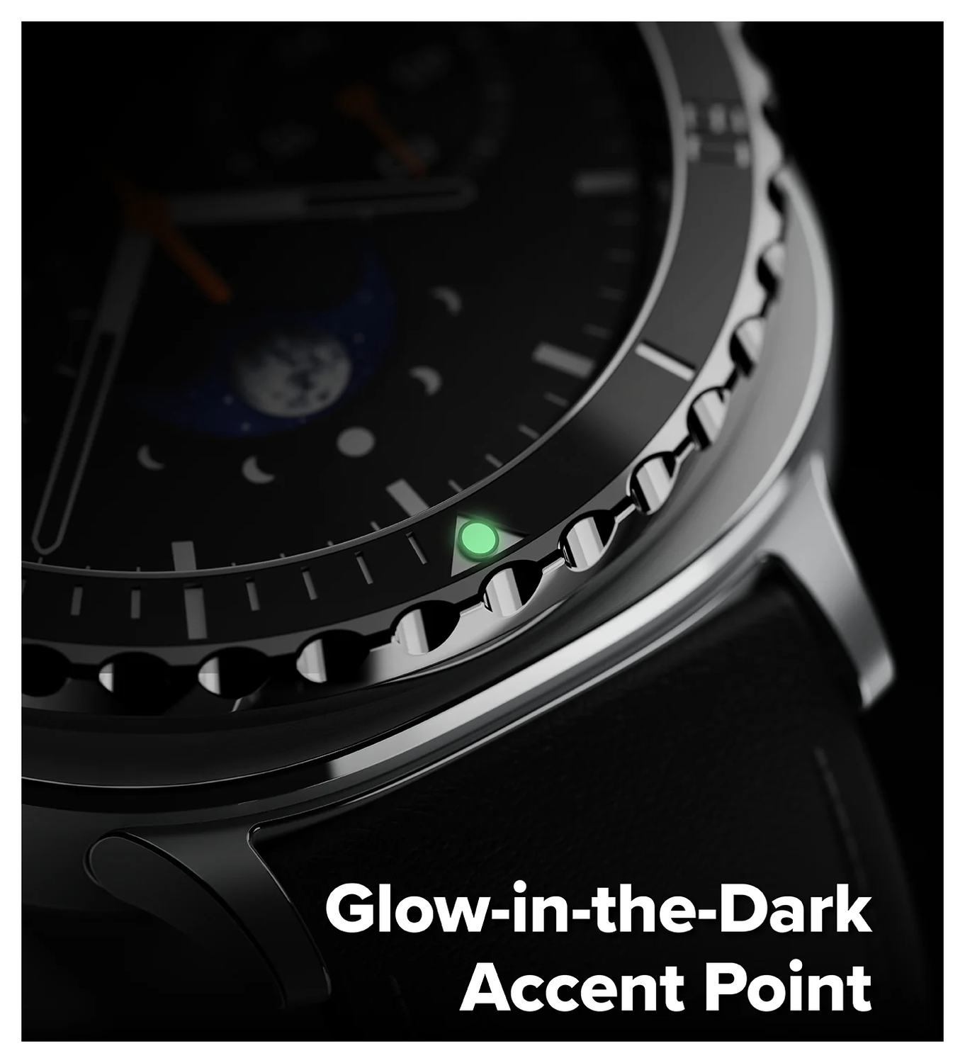 Ringke Bezel - Galaxy Watch 8 Classic 46MM - Randbeschermer - Premium Zwart afbeelding 7
