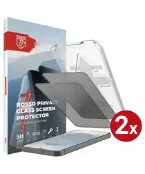 Rosso Samsung S25 Plus Privacy Glass met Installatietray Dust Removal (2-Pack) afbeelding