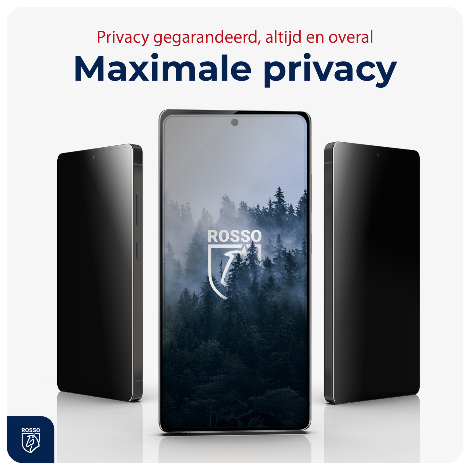 Rosso Samsung S25 Privacy Glass met Installatietray Dust Removal (2-Pack) afbeelding 7