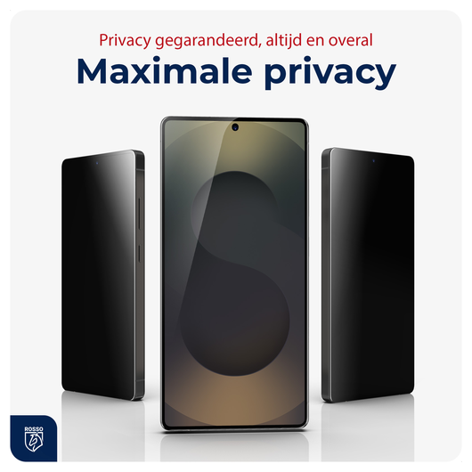 Rosso Samsung S25 Ultra Privacy Glass met Installatietray Dust Removal (2-Pack) afbeelding 9