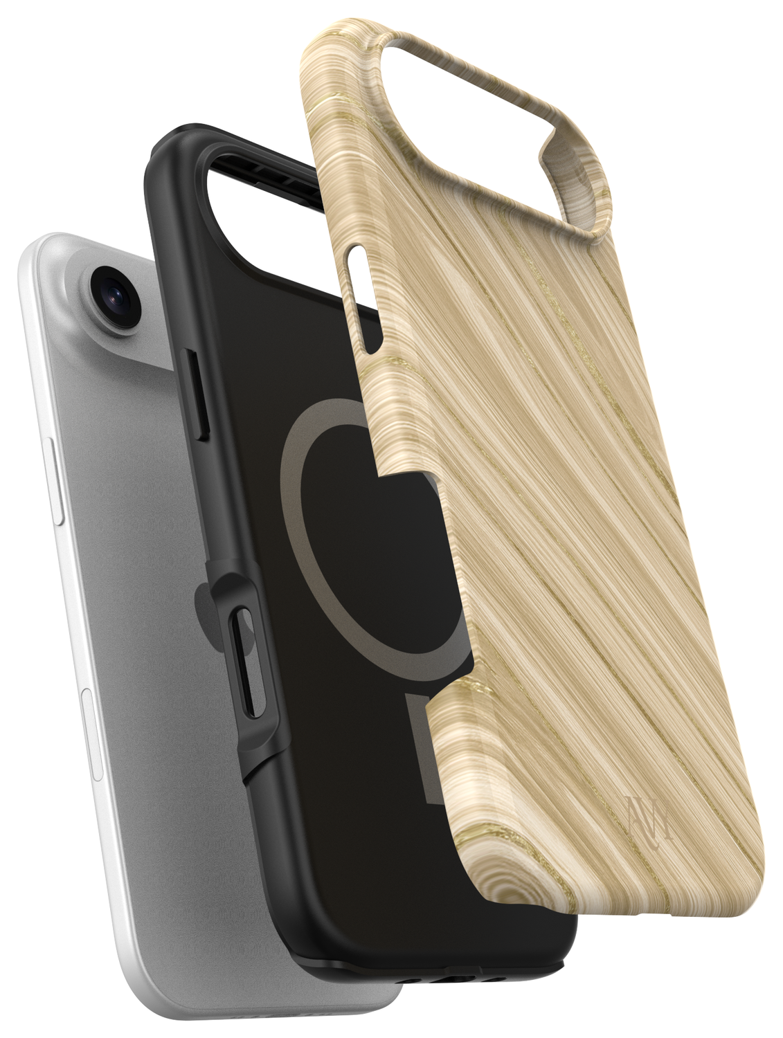 AVY Apple iPhone Air Hoesje MagSafe Back Cover - Aurum Gold afbeelding 17