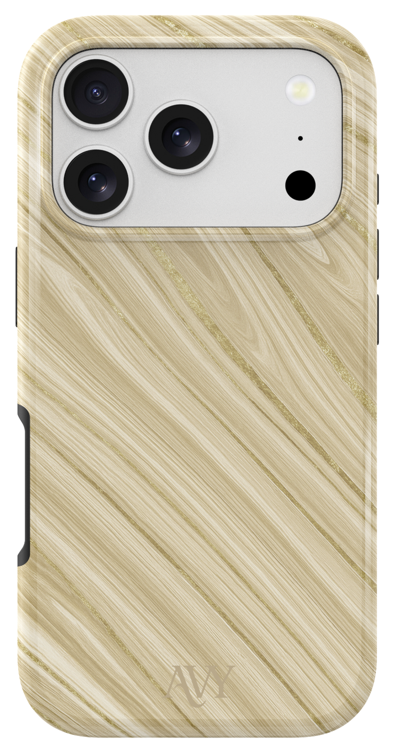 AVY Apple iPhone 17 Pro Max Hoesje MagSafe Back Cover - Aurum Gold afbeelding 1