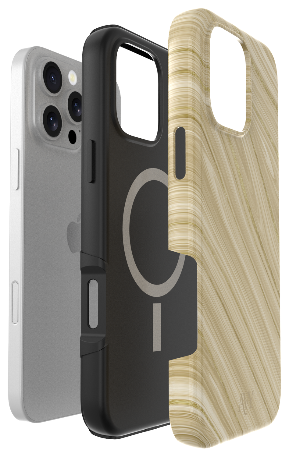 AVY Apple iPhone 16 Pro Max Hoesje MagSafe Back Cover Aurum Gold afbeelding 19