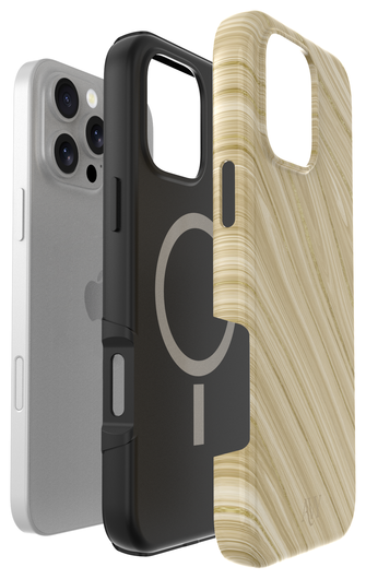 AVY Apple iPhone 16 Pro Max Hoesje MagSafe Back Cover Aurum Gold afbeelding 19