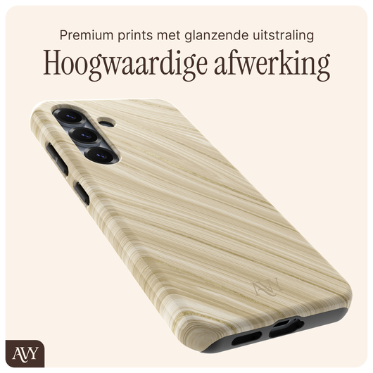 AVY Samsung Galaxy S24 Hoesje MagSafe Back Cover Aurum Gold afbeelding 9
