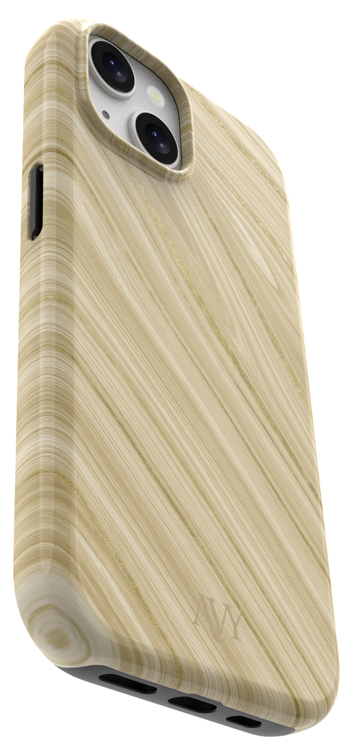 AVY Apple iPhone 14 / 13 Hoesje MagSafe Back Cover Aurum Gold afbeelding 18