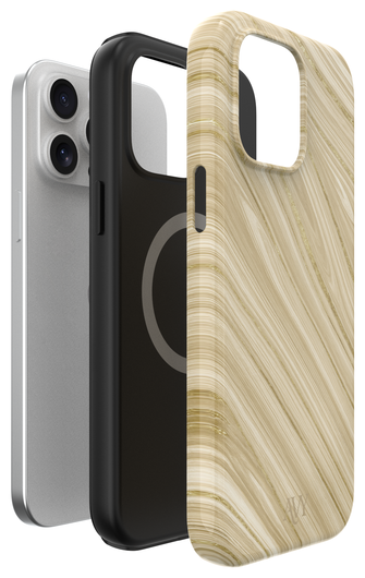 AVY Apple iPhone 12 / 12 Pro Hoesje MagSafe Back Cover Aurum Gold afbeelding 18