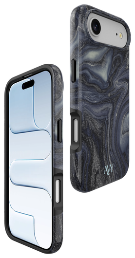 AVY Apple iPhone Air Hoesje MagSafe Back Cover Obscura Blue afbeelding 13
