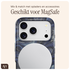 AVY Apple iPhone 17 Pro Hoesje MagSafe Back Cover - Obscura Blue afbeelding 6