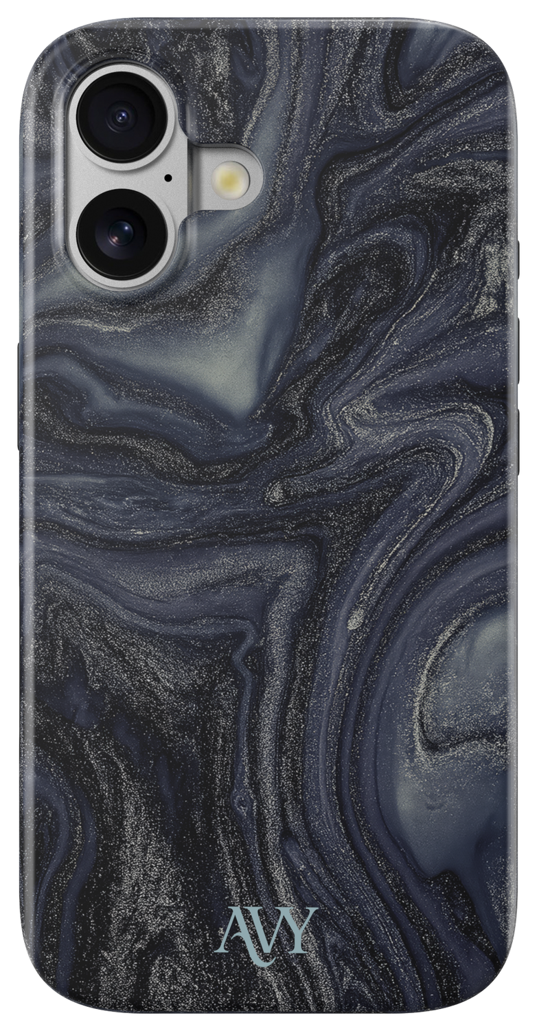 AVY Apple iPhone 16 Hoesje MagSafe Back Cover - Obscura Blue afbeelding 1