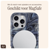 AVY Apple iPhone 16 Pro Hoesje MagSafe Back Cover - Obscura Blue afbeelding 6
