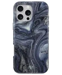 AVY Apple iPhone 16 Pro Max Hoesje MagSafe Back Cover Obscura Blue afbeelding