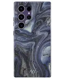 AVY Samsung Galaxy S24 Ultra Hoesje MagSafe Back Cover Obscura Blue afbeelding