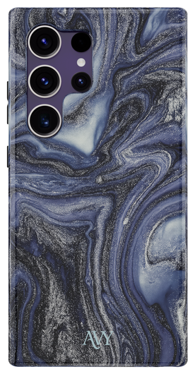 AVY Samsung Galaxy S24 Ultra Hoesje MagSafe Back Cover Obscura Blue afbeelding 1