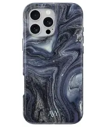 AVY Apple iPhone 15 Pro Max Hoesje MagSafe Back Cover Obscura Blue afbeelding