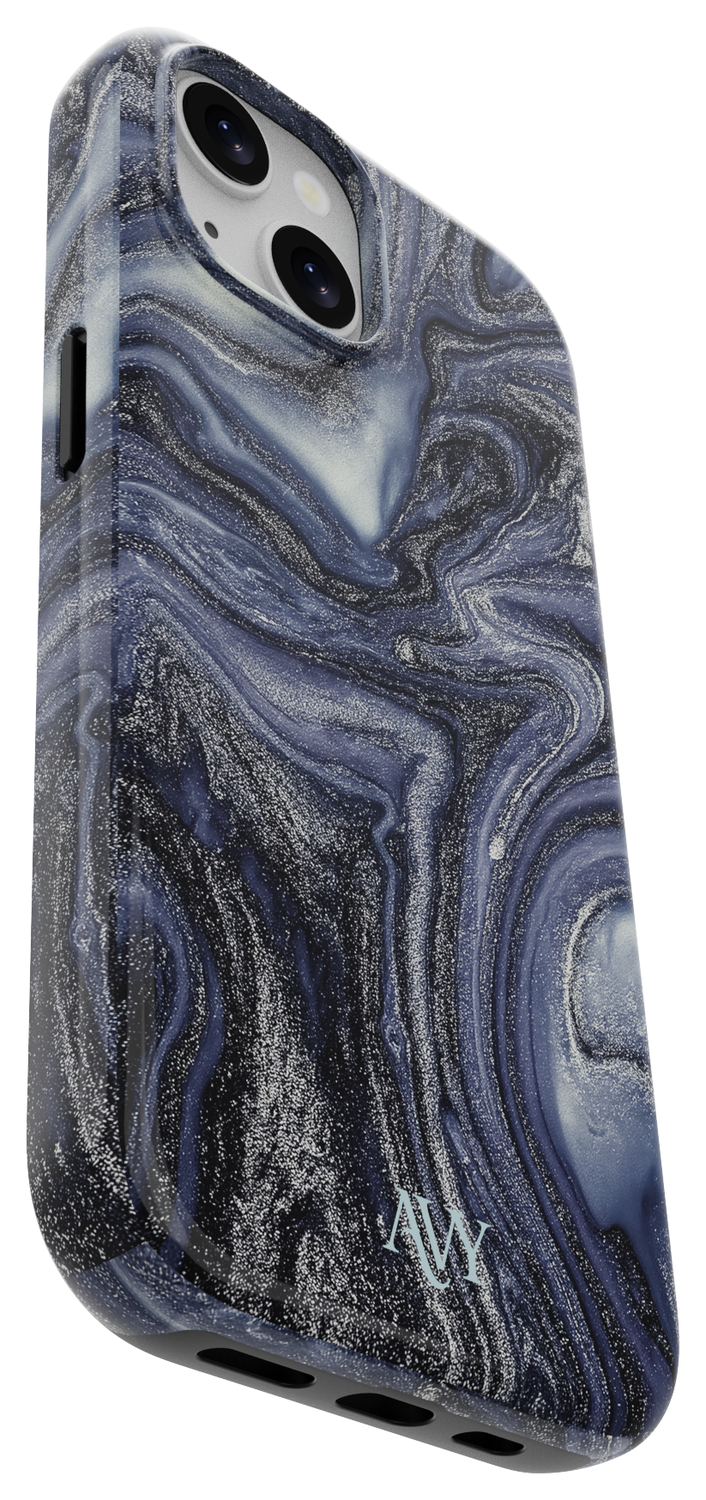 AVY Apple iPhone 14 / 13 Hoesje MagSafe Back Cover Obscura Blue afbeelding 14
