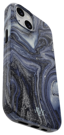 AVY Apple iPhone 14 / 13 Hoesje MagSafe Back Cover Obscura Blue afbeelding 14